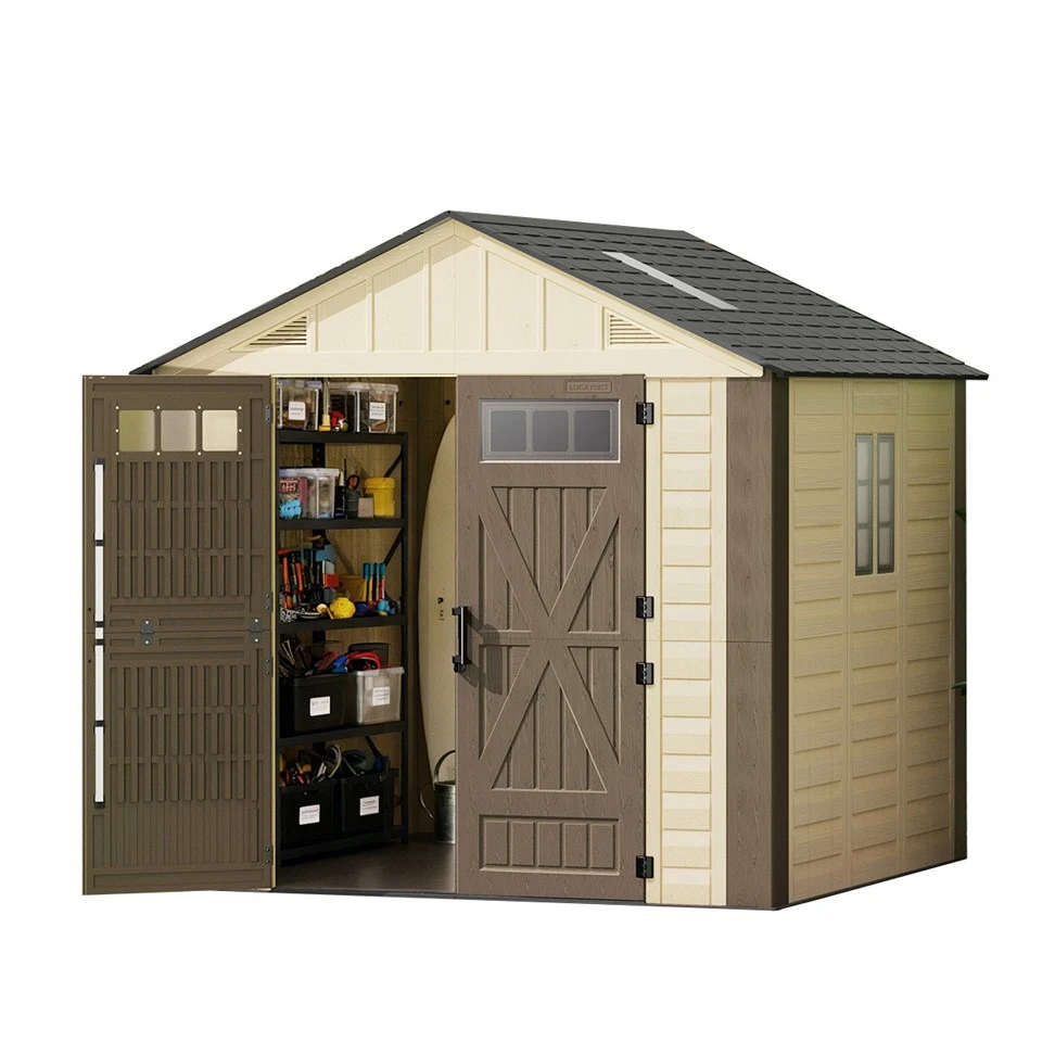 8x10 Resin Storage Shed factory